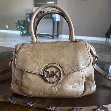 Michael Kors Fulton satchel leather