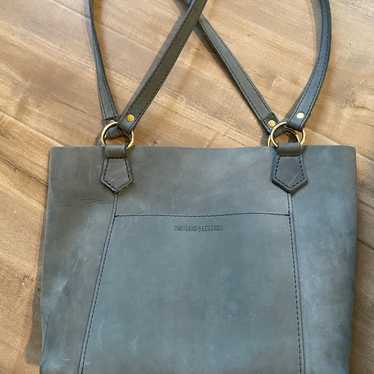 Portland Leather Goods PLG storm market tote