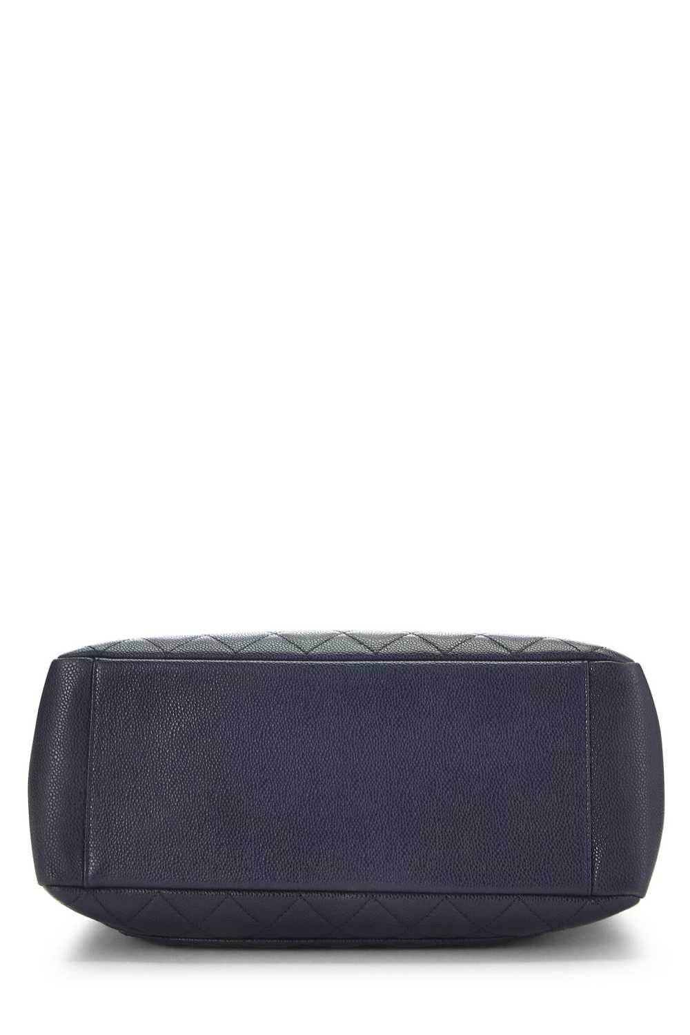 Navy Quilted Caviar Grand Shopping Tote (GST) Sen… - image 5