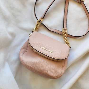 Michael Kors Leather Light Cream Lady Crossbody B… - image 1