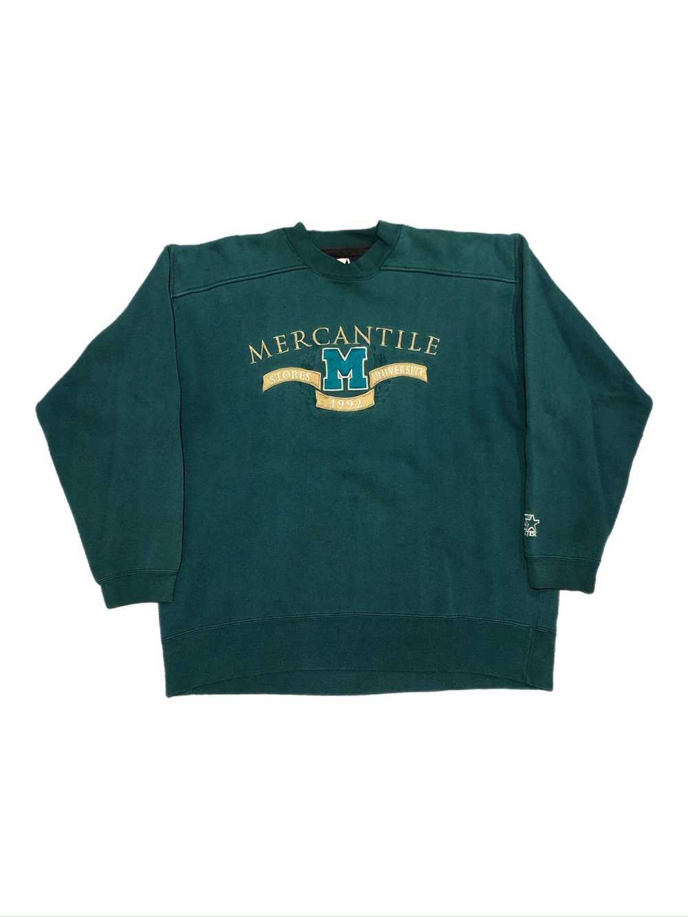 Starter × Vintage 90s Mercantile Stores Universit… - image 1