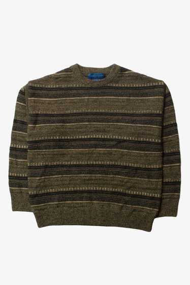 Vintage Brown Towncraft 80s Sweater (1990s) - image 1