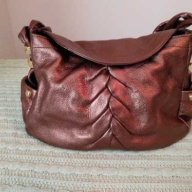 Bronze Copper Super Soft Leather Handbag - image 1