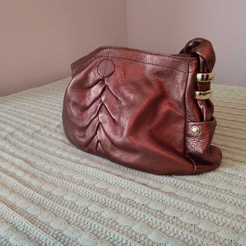 Bronze Copper Super Soft Leather Handbag - image 2