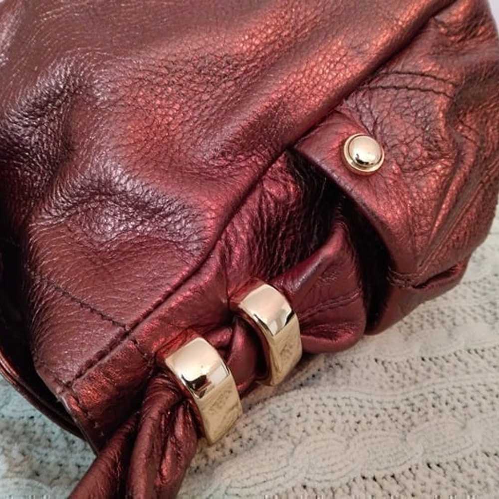 Bronze Copper Super Soft Leather Handbag - image 4