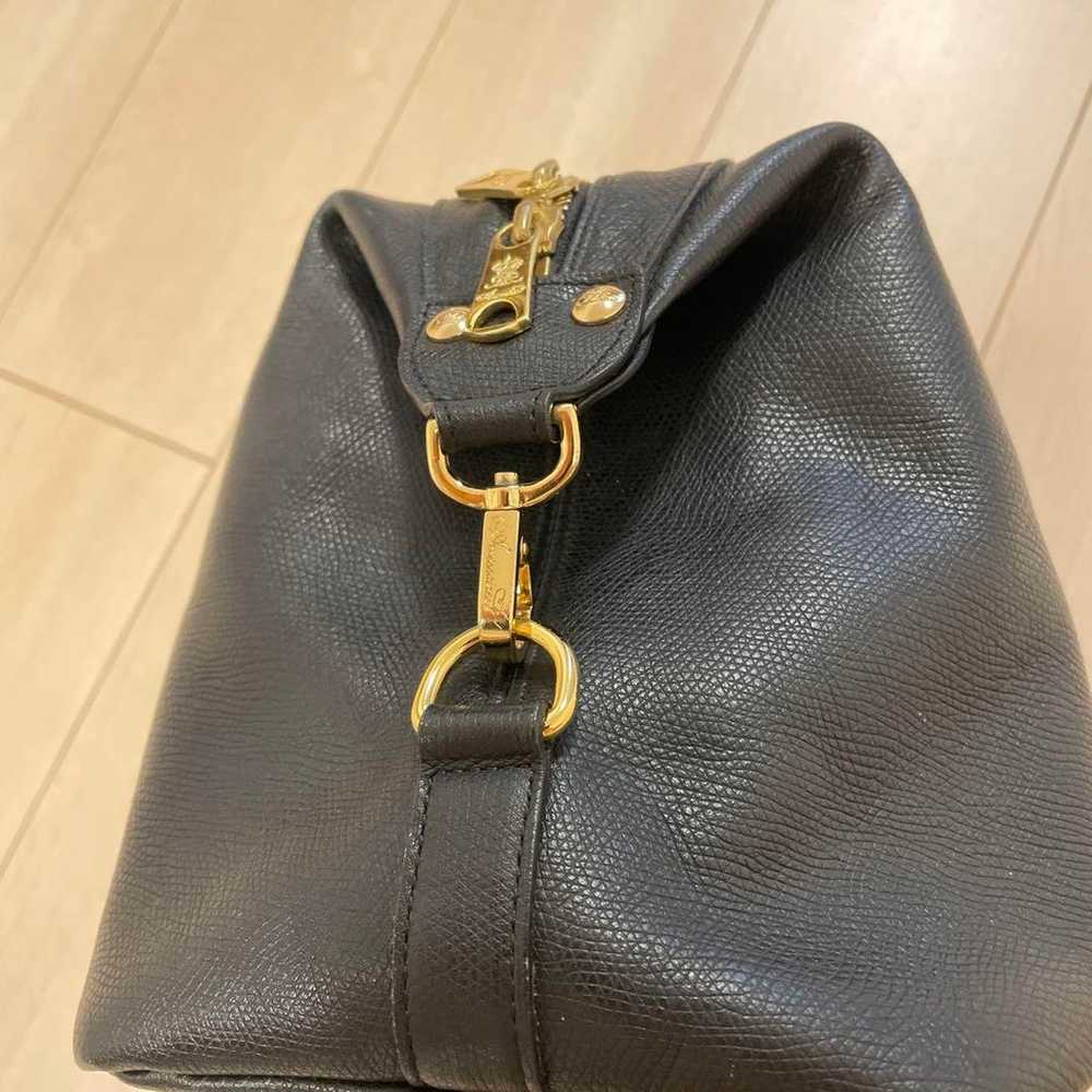 Excellent condition! 【ADMJ】 Black Leather Shoulde… - image 3