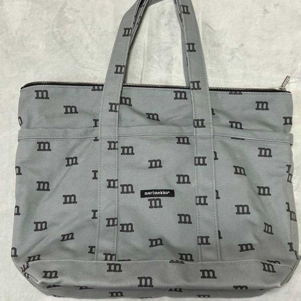 【marimekko】Mini Matkuri tote bag Logo Mania - image 1