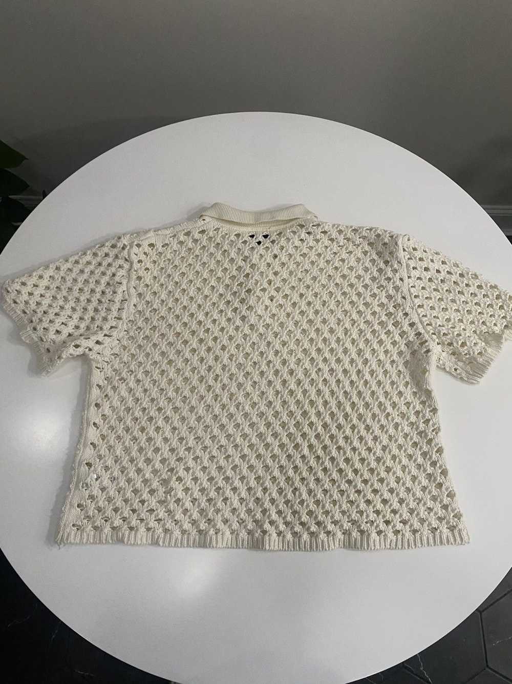 Stussy Stussy Crochet Polo Shirt - image 2