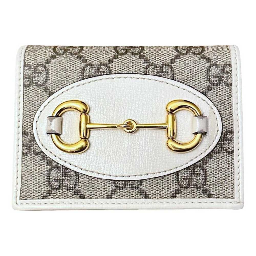 Gucci Horsebit 1955 leather wallet - image 1