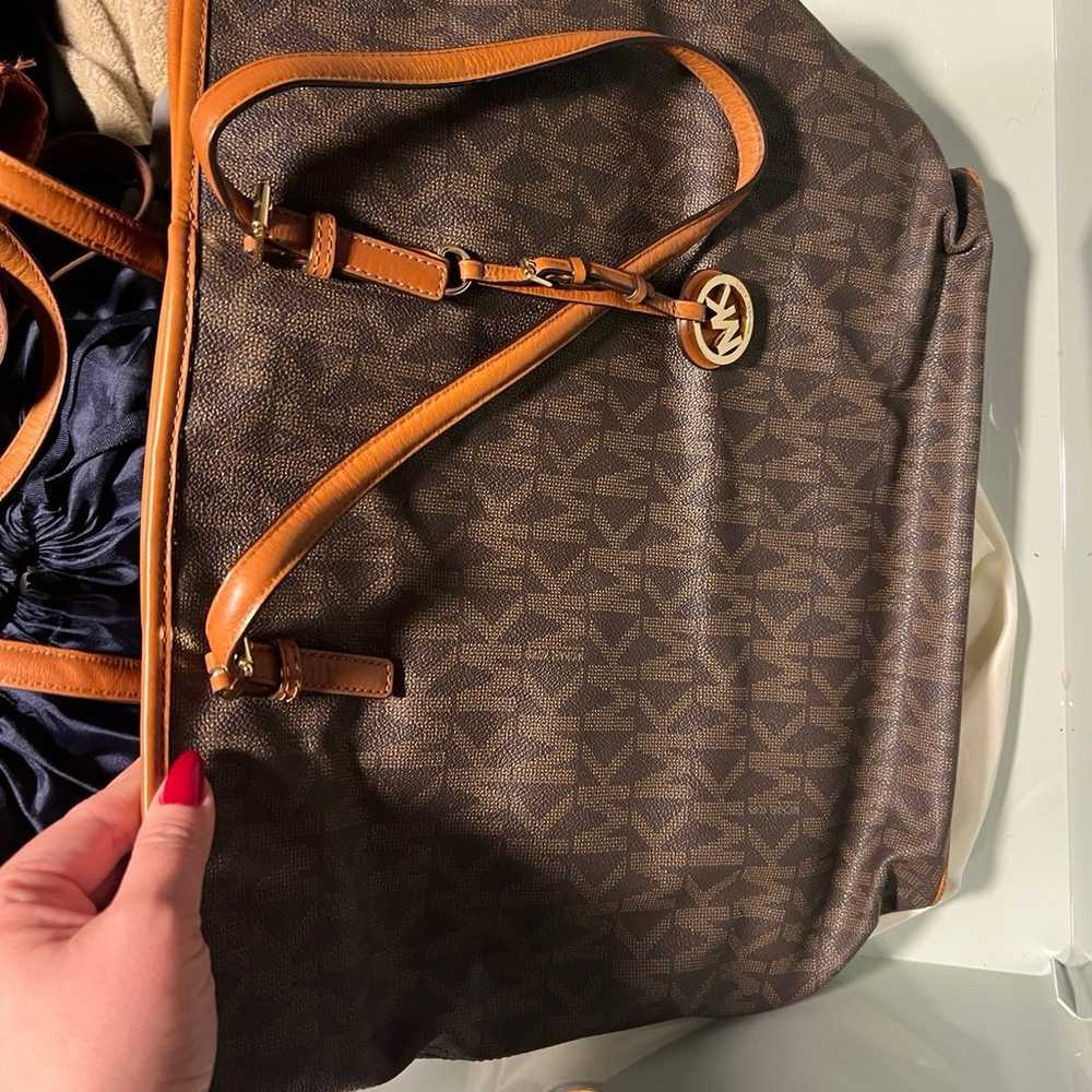 Micheal kors Large Jet set av 1304 tote - image 2