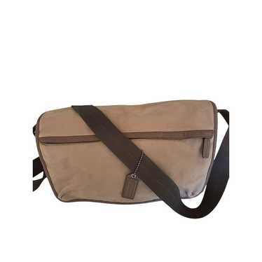 COACH Camden Canvas Brown Canvas Messenger Bag 708