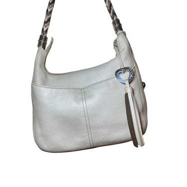 Brighton Pearl Leather  Barbabos Hobo Bag Beautifu