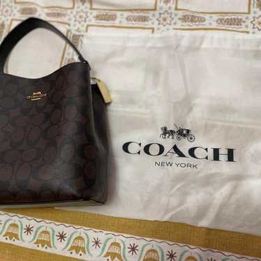 COACH Molly Bucket Signature Brown