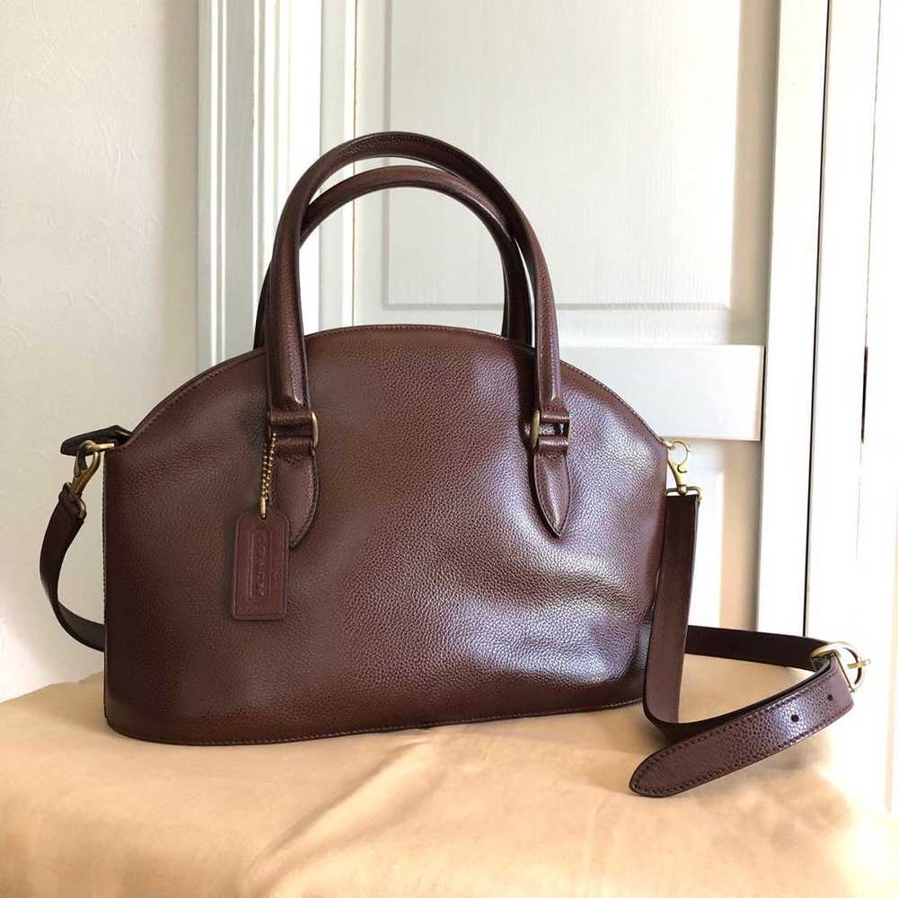 Old Coach Madison Handbag Shoulder Bag - image 1