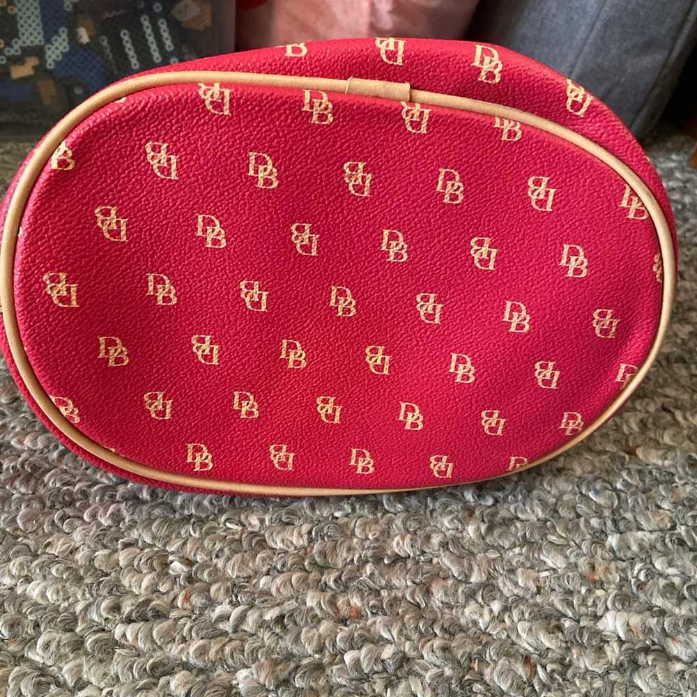 Dooney Bourke bucket bag in red - image 8