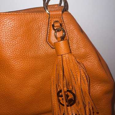 Michael Kors Frances Large Leather Grab Bag