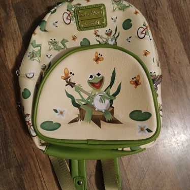 Loungefly Disney Parks Kermit Mini Backpack - image 1