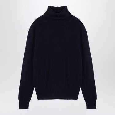 AMI o1d2blof1124 Cashmere Turtleneck Jumper Sweat… - image 1