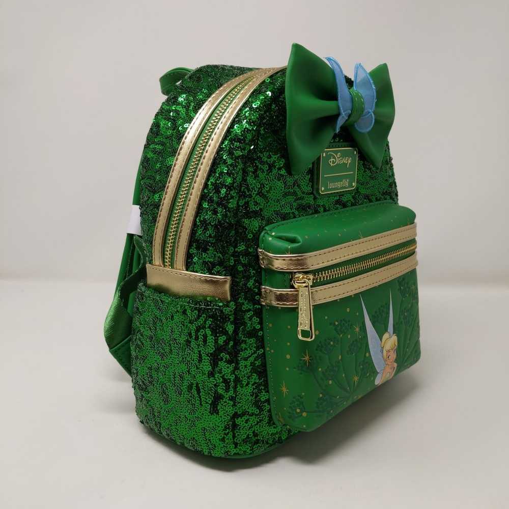 Loungefly Tinkerbell sequin mini backpack - image 3