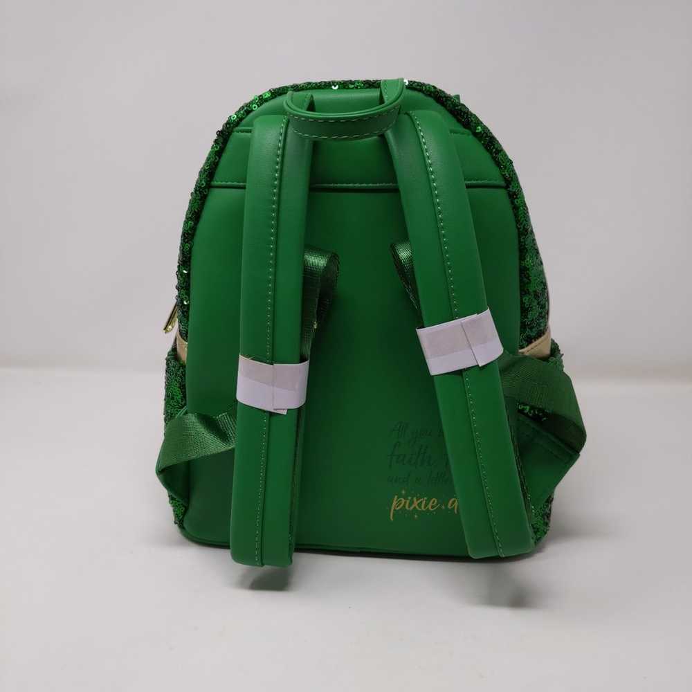 Loungefly Tinkerbell sequin mini backpack - image 4