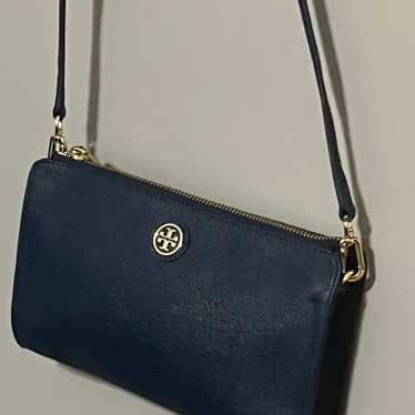 Tory Burch navy crossbody bag