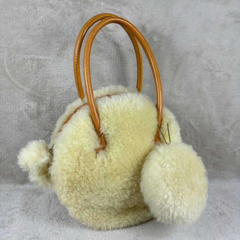 Excellent condition MONTEROSA MUKU sheepskin bag … - image 1