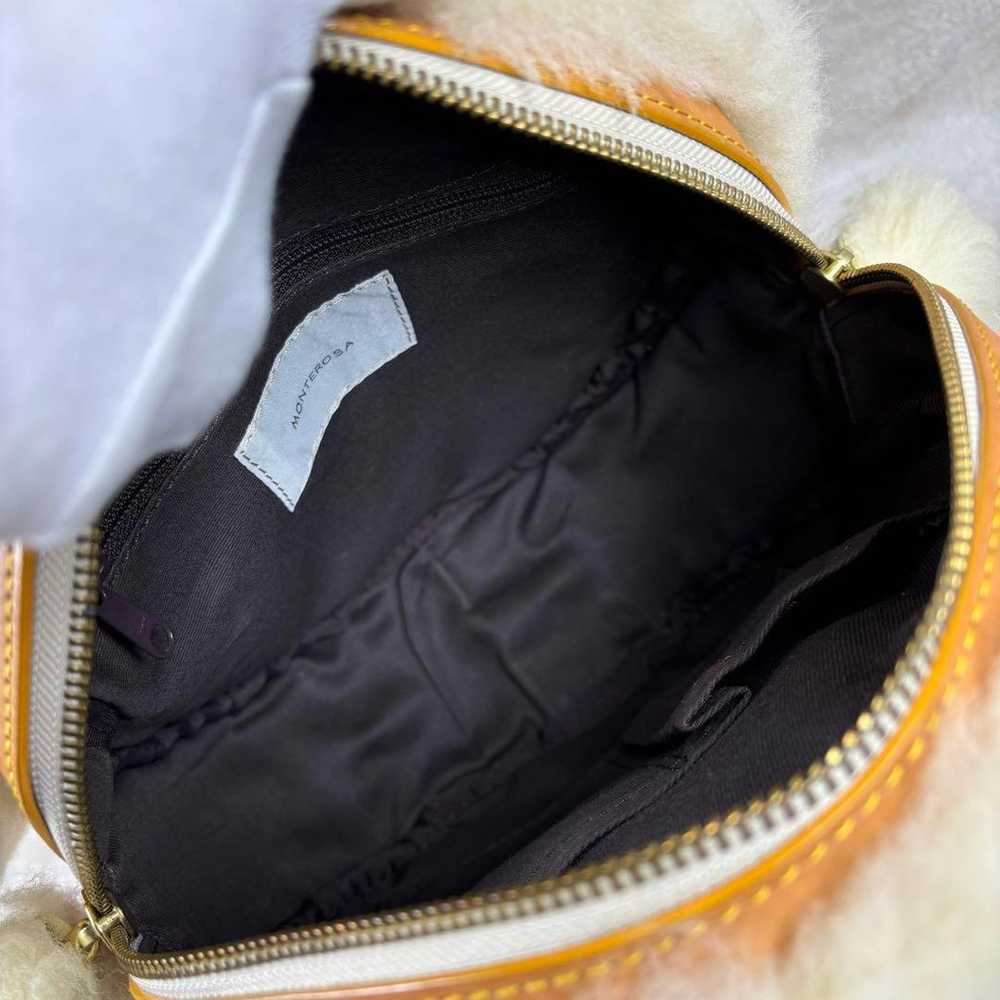 Excellent condition MONTEROSA MUKU sheepskin bag … - image 8