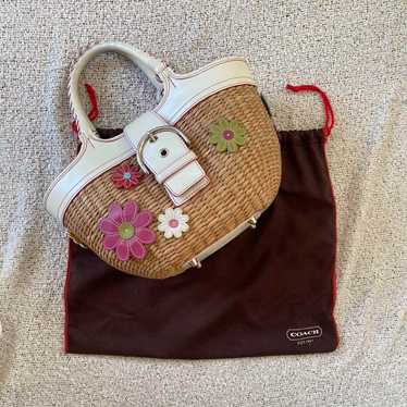 COACH Basket Bag Flower - image 1