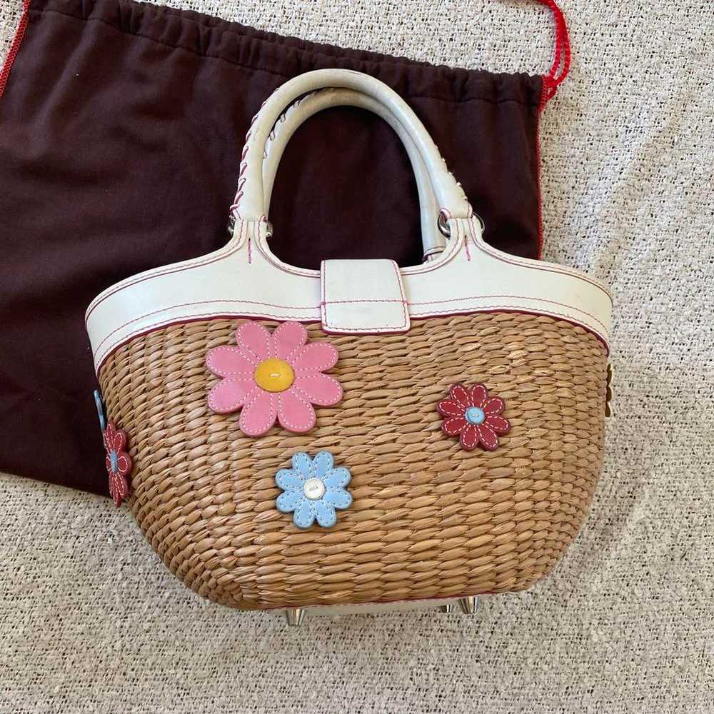 COACH Basket Bag Flower - image 7