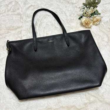 [FURLA] Furla Net Tote Bag Black Leather