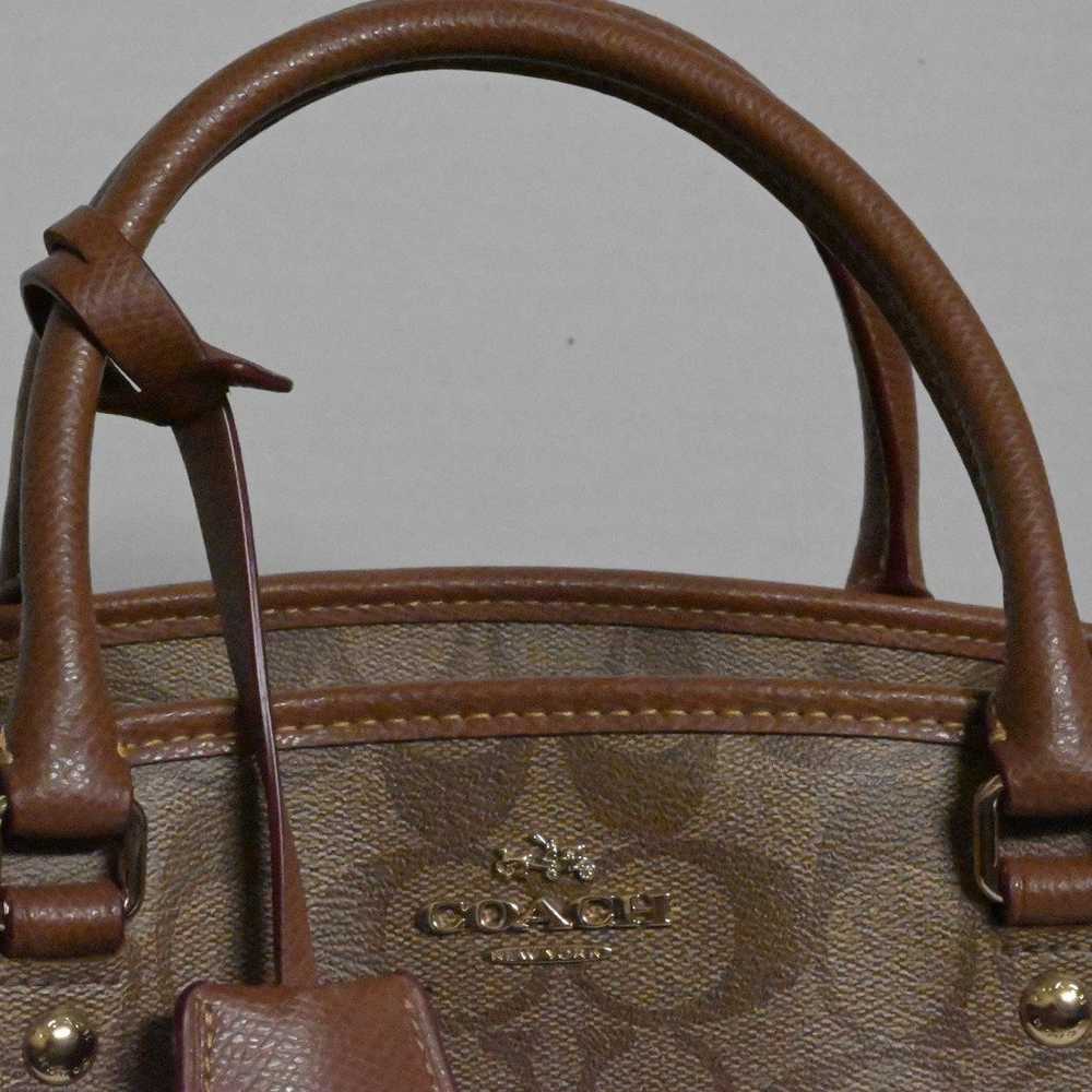 RARE: Coach F58310 Small Margot Carryall Signatur… - image 12