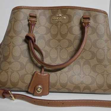 RARE: Coach F58310 Small Margot Carryall Signatur… - image 1