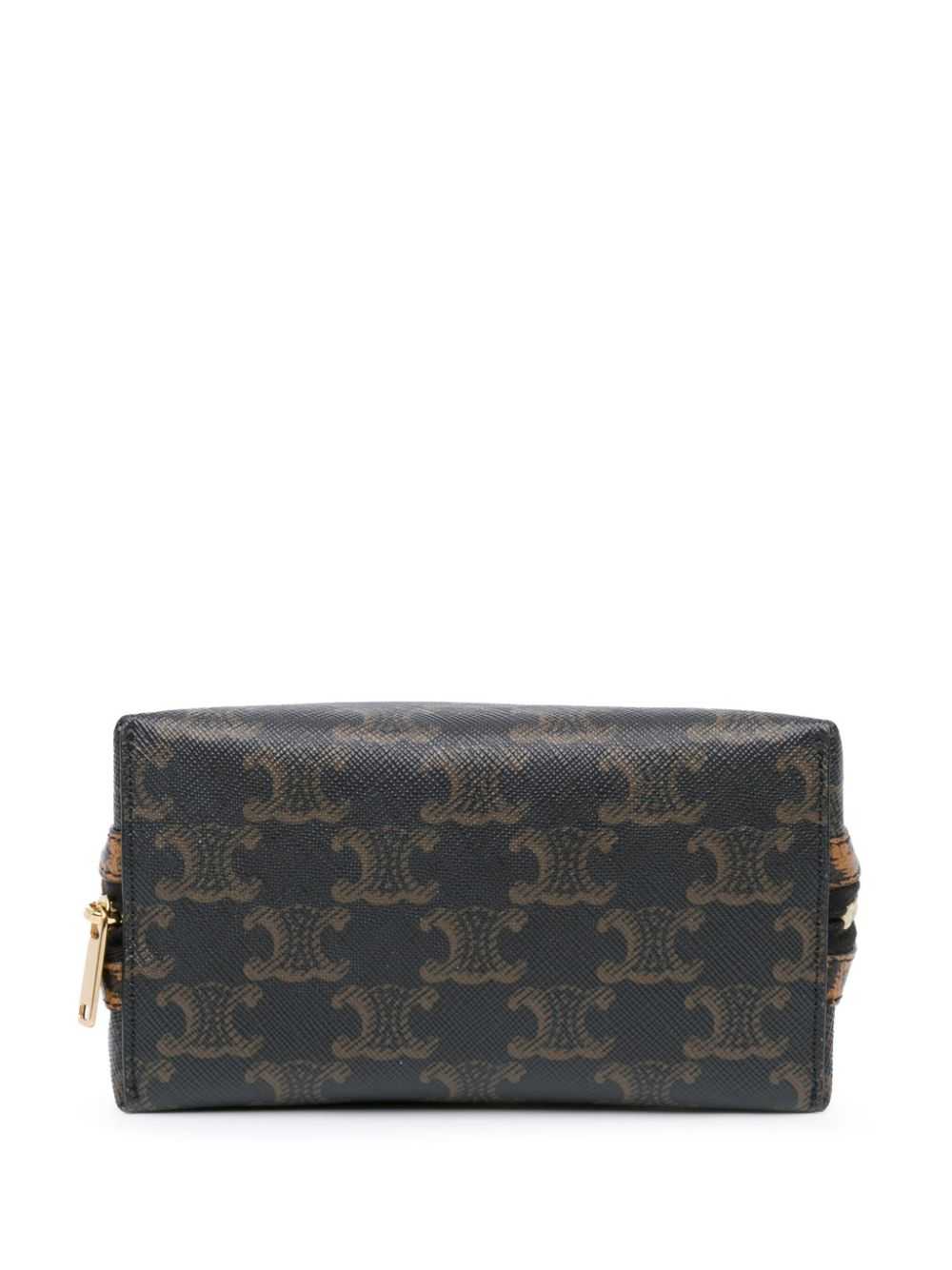 Céline Pre-Owned 2020 Triomphe Coated Canvas Clut… - image 4