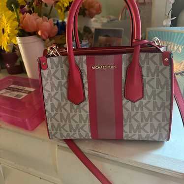 Michael Kors small mirella logo tote