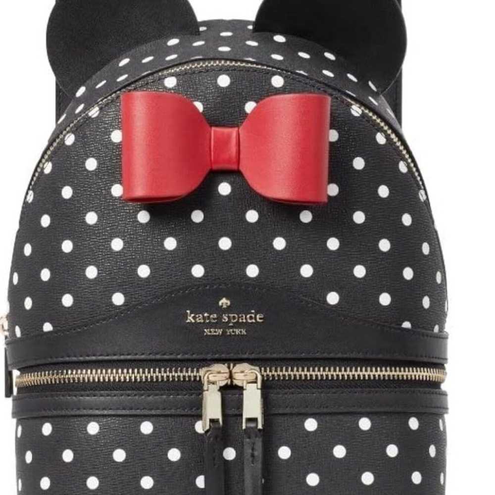 NWOT Kate Spade x Disney Minnie Mouse Dome Backpa… - image 1