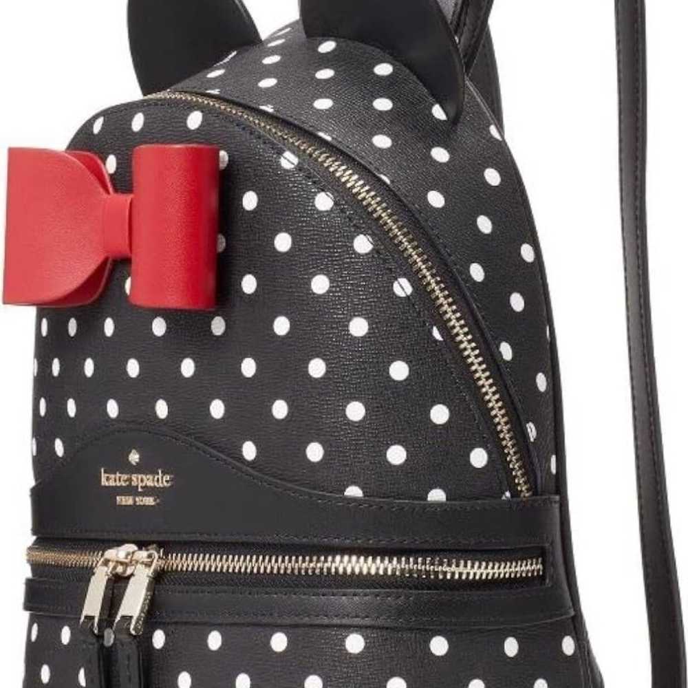 NWOT Kate Spade x Disney Minnie Mouse Dome Backpa… - image 3