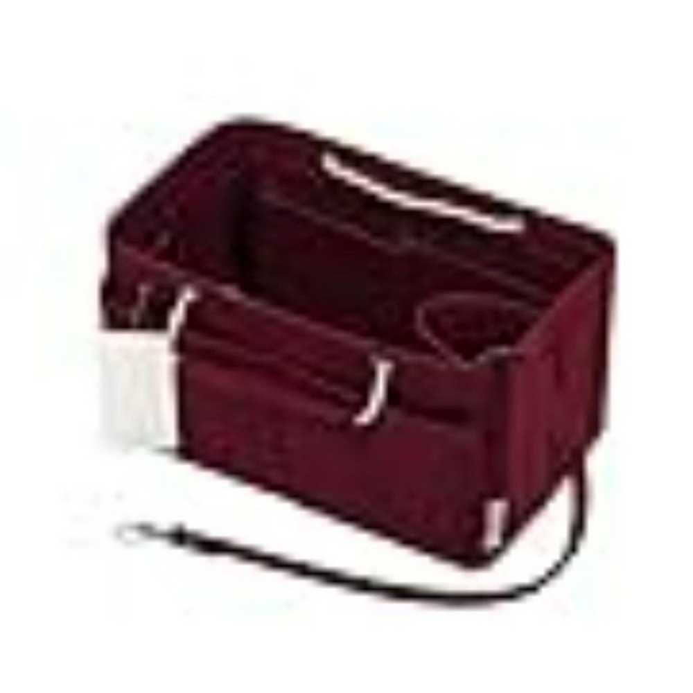 Longchamp LE PLIAGE maroon handbag + organizer - … - image 12