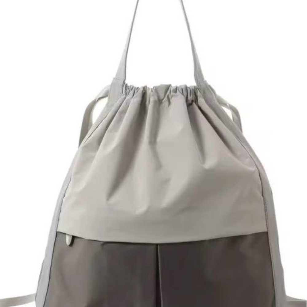 Hiroko Hayashi LUINI 2-way drawstring bag with ta… - image 1