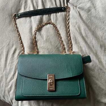 COACH Lane Shoulder Bag in Dark Pine