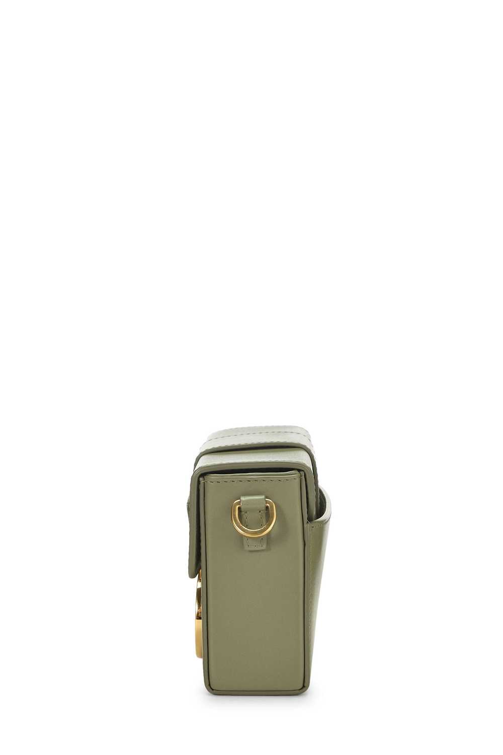 Green Calfskin 30 Montaigne Box Bag Send in SMS S… - image 3