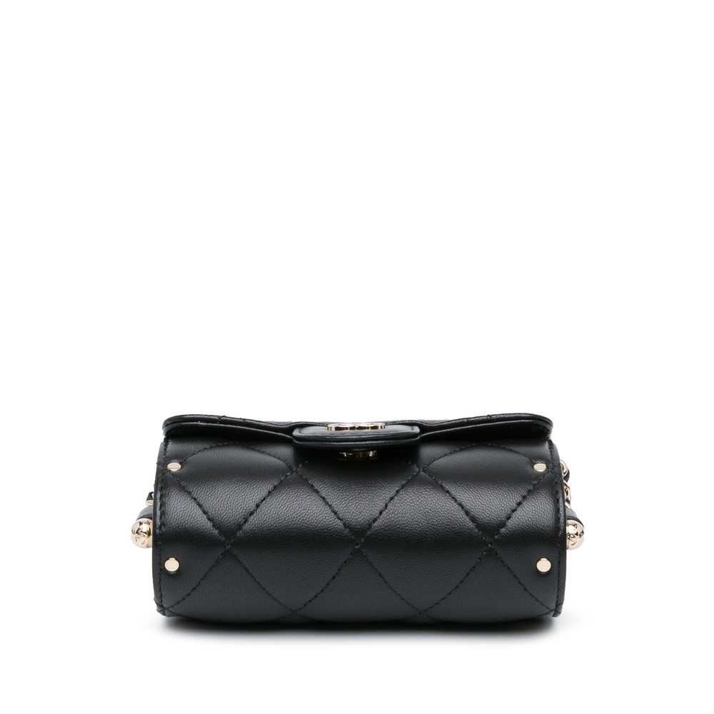 Black Chanel Quilted Lambskin Box Of Secrets Card… - image 3