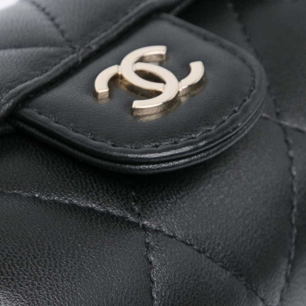 Black Chanel Quilted Lambskin Box Of Secrets Card… - image 8