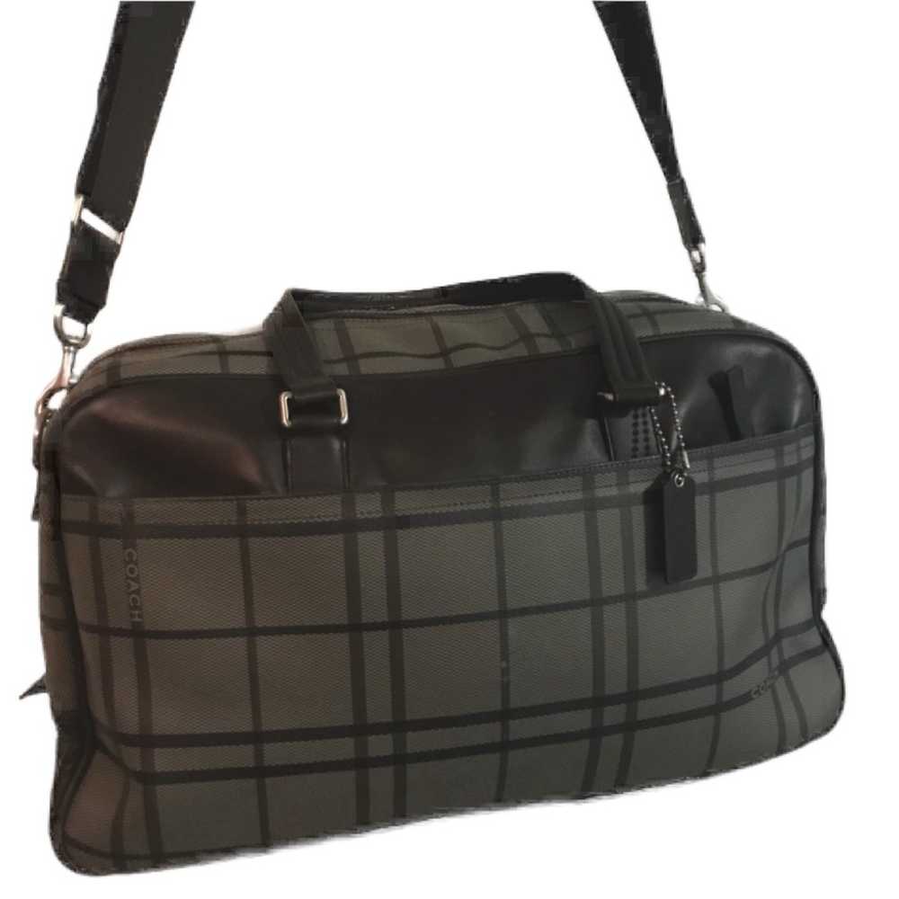 Coach Plaid Duffle Bag - image 2