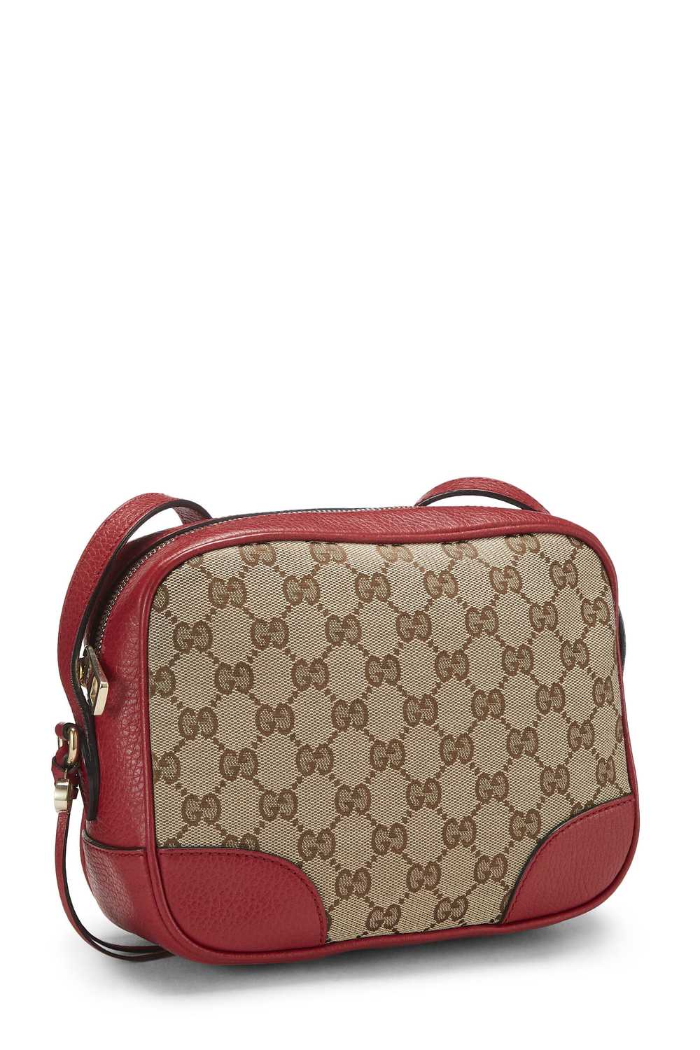 Red Original GG Canvas Bree Crossbody Mini Send i… - image 2