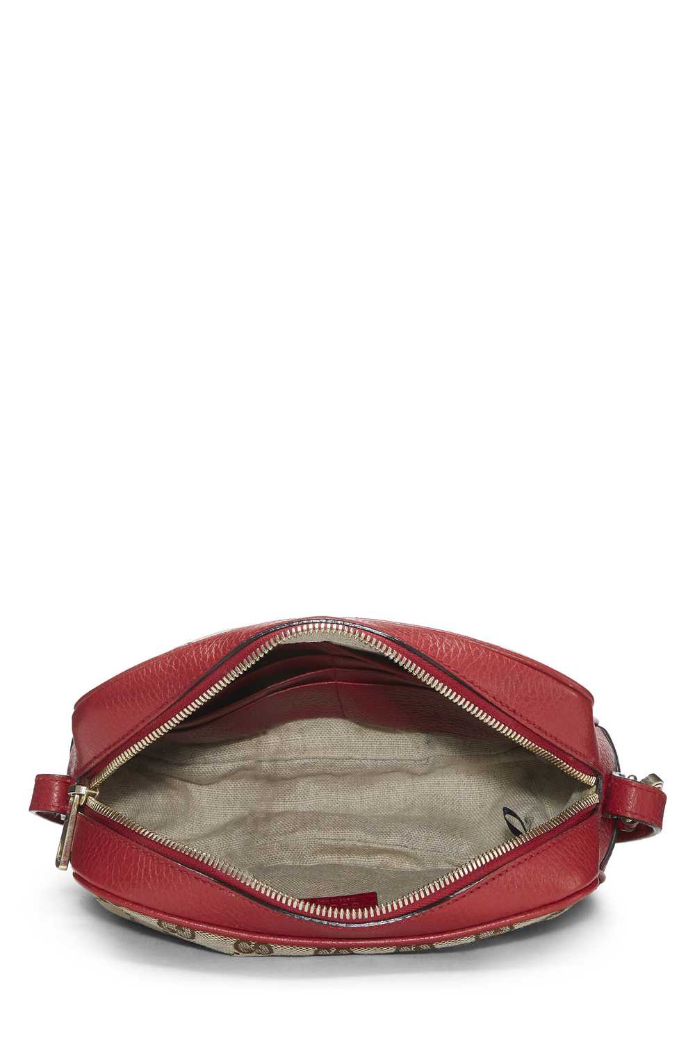 Red Original GG Canvas Bree Crossbody Mini Send i… - image 6