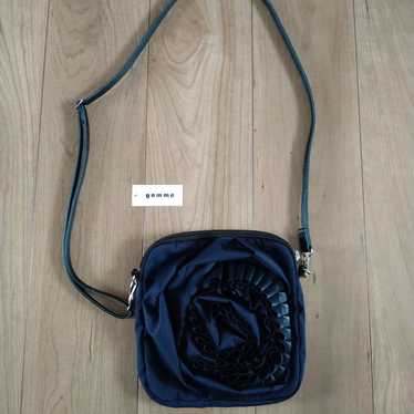 gomme Frill Wallet Bag Navy - image 1