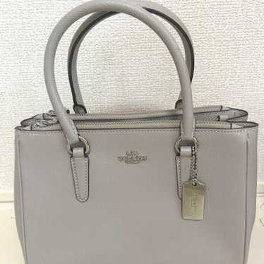 Coach Gray Handbag Shoulder Bag Outlet Item