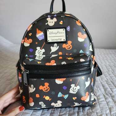 2021 Disney Parks Loungefly Halloween Treat online Mini Backpack NWT