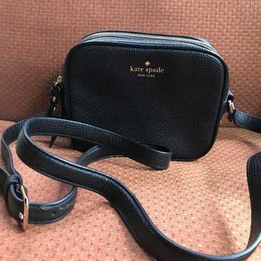 Kate Spade Black Crossbody Shoulder Handbag Purse