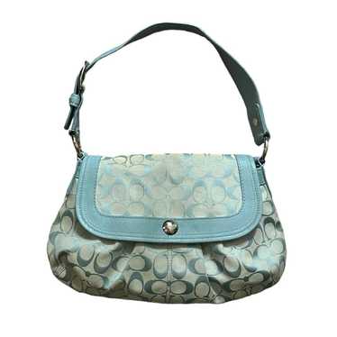 Coach soho pleated signature handbag